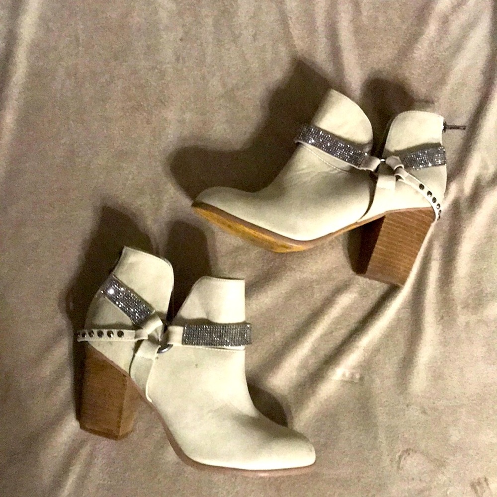 Not Rated 3.5” booties with rhinestones